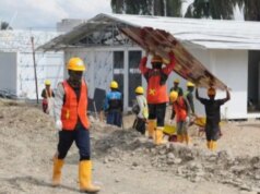 Ministério de Obras Públicas pretende que abrigo para vítimas de desastres em Aceh seja concluído antes do Ramadã. Aqui está o progresso Ministério de Obras Públicas pretende que abrigo para vítimas de desastres em Aceh seja concluído antes do Ramadã. Aqui está o progresso