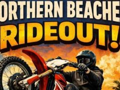 Moradores com medo depois que adolescentes foram convidados para um passeio de bicicleta em massa Folheto anunciando passeio em massa de bicicleta elétrica em Sydney