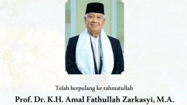 Morre Kiai Gontor Prof Amal Fathullah Zarkasyi
