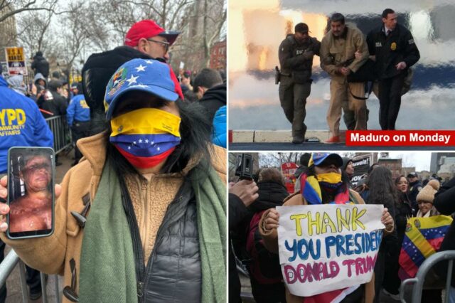 Mulher venezuelana queimada por forças pró-Maduro durante protestos implora ao juiz de Nova York que prenda o ditador 'o maior tempo possível'
