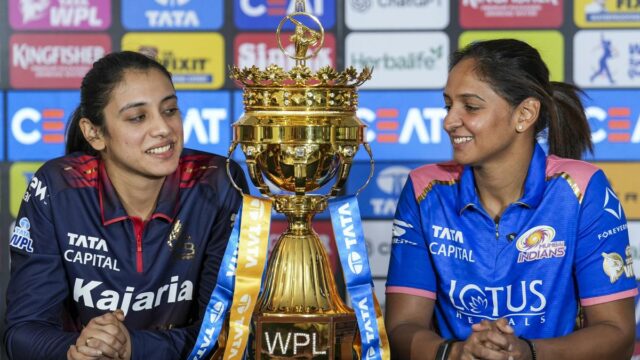 Mumbai Indians vs Royal Challengers Bengaluru Transmissão AO VIVO: Onde assistir a abertura do MI vs RCB WPL 2026?
