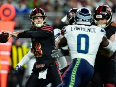 NFL anuncia horário de jogo do playoff 49ers-Seahawks no sábado NFL anuncia horário de jogo do playoff 49ers-Seahawks no sábado