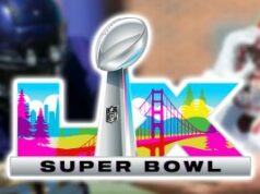 NFL bloqueará comerciais de previsão do Super Bowl NFL bloqueará comerciais de mercado de previsão do Super Bowl. “Logotipo do Super Bowl LIX apresentando o Troféu Lombardi com arte colorida com tema de Seattle, ladeado por jogadores de futebol desfocados ao fundo.”