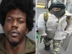 NYPD em busca de doente acusado de estuprar menina de 14 anos em prédio de Manhattan Mugshot de Germaine Parham, um homem de 33 anos com pele escura e cabelo escuro e encaracolado.