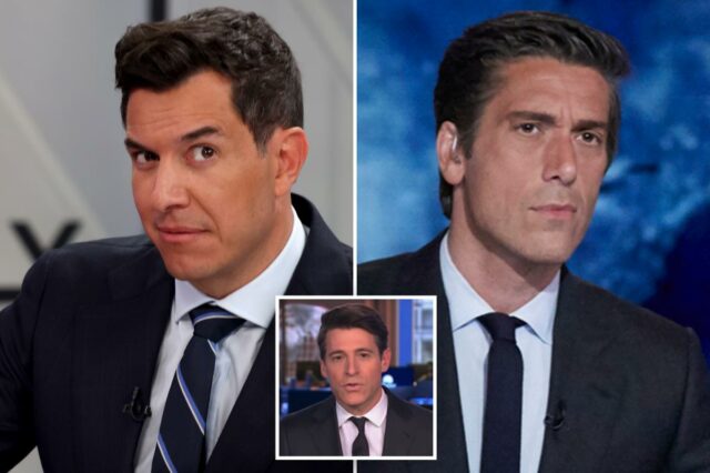 Na guerra dos noticiários noturnos, a NBC vence a ABC, a CBS fica em terceiro lugar: classificações da Nielsen
