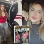 Namorada ciumenta supostamente jogou um peso de 25 quilos na cabeça de um rival romântico em um ataque selvagem na academia do Texas