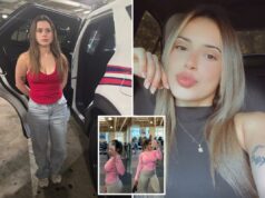 Namorada ciumenta supostamente jogou um peso de 25 quilos na cabeça de um rival romântico em um ataque selvagem na academia do Texas Namorada ciumenta supostamente jogou um peso de 25 quilos na cabeça de um rival romântico em um ataque selvagem na academia do Texas