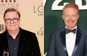 Nathan Lane fez uma piada sobre hepatite para o filho de 5 anos de Jesse Tyler Ferguson Nathan Lane fez uma piada sobre hepatite para o filho de 5 anos de Jesse Tyler Ferguson