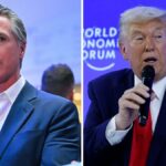 Newsom critica Trump por supostamente bloquear sua aparição no Fórum Econômico Mundial: ‘Quão fraco e patético’