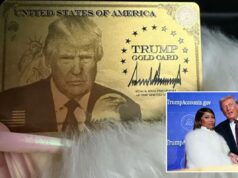 Nicki Minaj mostra o ‘cartão dourado’ da imigração para Trump: ‘Finalizando a papelada de cidadania enquanto falamos’ Nikki Minaj mostra trunfo de ouro - https://x.com/NICKIMINAJ/status/2016629253014503789