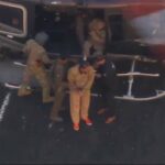 Nicolás Maduro e sua esposa são transferidos de helicóptero