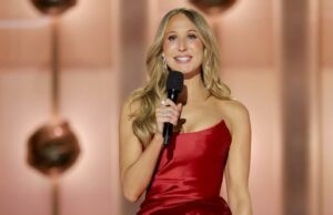 Nikki Glaser zomba dos arquivos da CBS News, Warner Bros. e Epstein no monólogo do Globo de Ouro Nikki Glaser zomba dos arquivos da CBS News, Warner Bros. e Epstein no monólogo do Globo de Ouro