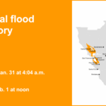 North Bay Interior Valleys e San Francisco Bay Shoreline sob alerta de inundação costeira até o meio-dia de domingo