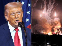 Novo plano republicano para restringir os poderes de Trump apresentado ao Congresso Trump speaks during the House Republican Party (GOP) member retreat at the Kennedy Center in Washington, DC, on January 6, 2026 and footage of U.S. strikes on Venezuela last weekend