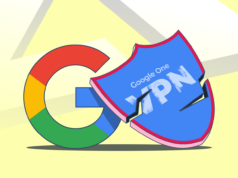 O Google desativou sua VPN há um ano – aqui está a ferramenta de privacidade pela qual a substituí Gráfico em tela dividida mostrando o Surfshark VPN ao lado de um tablet, smartphone e teclado, com o rótulo “Melhor” no centro.