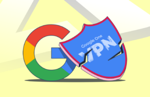 O Google desativou sua VPN há um ano – aqui está a ferramenta de privacidade pela qual a substituí Gráfico em tela dividida mostrando o Surfshark VPN ao lado de um tablet, smartphone e teclado, com o rótulo “Melhor” no centro.