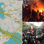 O Irã reabre o espaço aéreo após o fechamento temporário forçar o redirecionamento de voos à medida que as tensões com os EUA aumentam