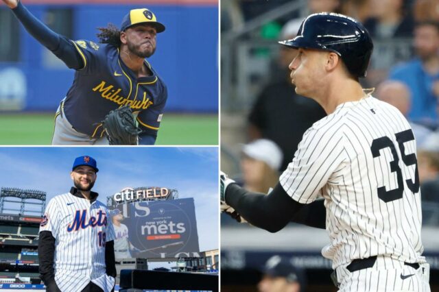 O Mets completou a reforma com Freddy Peralta. Os Yankees O Mets completou a reforma com Freddy Peralta. Os Yankees voltaram atrás com Cody Bellinger. Qual funcionará melhor?