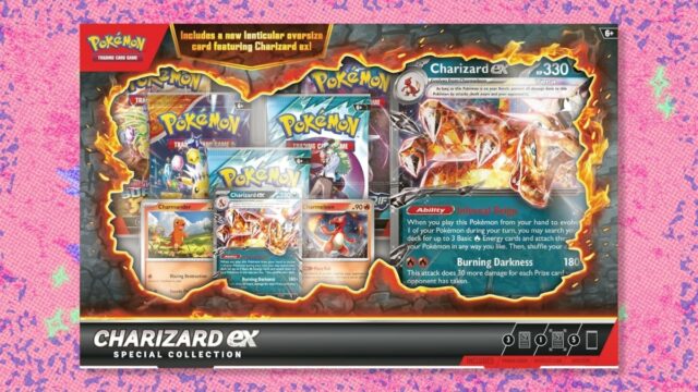 O Pokémon TCG: Charizard ex Special Collection agora custa menos de US$ 60 na Amazon
