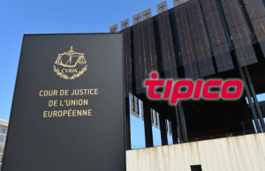 O acerto de contas do jogo online na Alemanha se aproxima com o caso histórico Tipico O acerto de contas do jogo online na Alemanha se aproxima com o caso histórico Tipico. Exterior do edifício do Tribunal de Justiça da União Europeia no Luxemburgo, com o logótipo Tipico sobreposto, simbolizando o histórico caso de jogo alemão perante o TJUE.