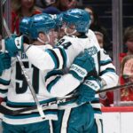 O ajuste de Warsofsky e a jogada deslumbrante de Celebrini levam Sharks a ultrapassar Capitals