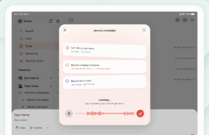 O aplicativo Todoist agora permite adicionar tarefas à sua lista de tarefas falando com sua IA O aplicativo Todoist agora permite adicionar tarefas à sua lista de tarefas falando com sua IA