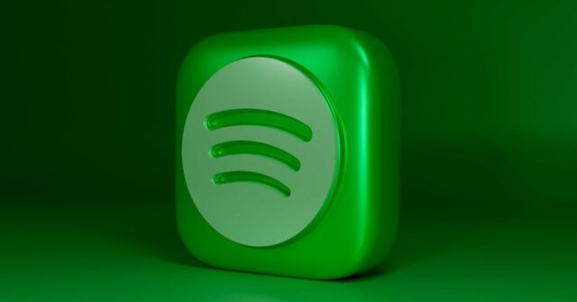 Números de assinantes do Spotify | Imagem 3D do logotipo