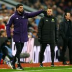O técnico do Manchester United, Ruben Amorim, durante a partida da Premier League entre Crystal Palace e Manchester United no Selhurst Park em 2025 em Londres, Inglaterra.