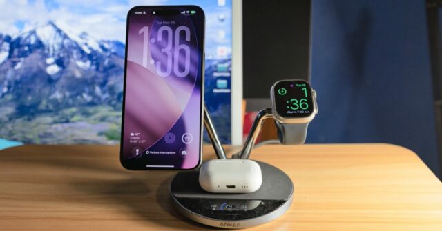 O carregador MagSafe Prime 25W da Anker é uma solução O carregador MagSafe Prime 25W da Anker é uma solução 3 em 1 ideal para iPhone (prático)