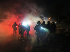 O cenário de pesadelo sobre o qual os democratas alertaram está aqui A vice-presidente democrata indicada à presidência, Kamala Harris, fala à mídia após abandonar o Força Aérea Dois em Madison, Wisconsin, sexta-feira, 1º de novembro de 2024. (AP Photo / Charles Rex Arbogast)