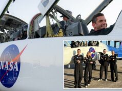 O chefe bilionário da NASA permitirá que funcionários ‘excepcionais’ voem em seu caça a jato de propriedade privada O administrador da NASA, Jared Isaacman, na cabine de um caça a jato.