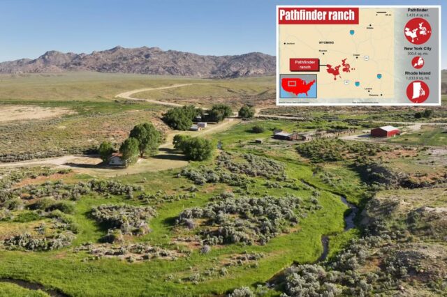 O comprador misterioso de um rancho de US$ 79,5 milhões no Wyoming, 4 vezes o tamanho de Nova York - e maior que Rhode Island - é revelado
