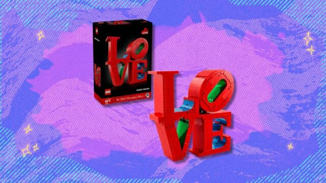 O conjunto Lego Art Love atingiu o preço mais baixo de todos os tempos na Amazon antes do Dia dos Namorados
