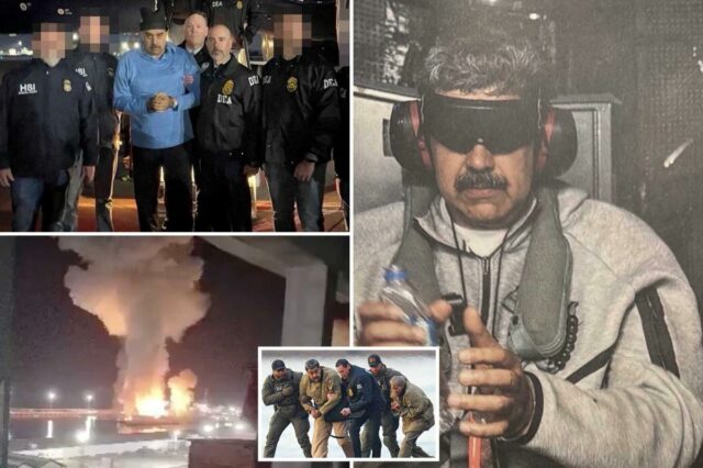 O ditador deposto Nicolás Maduro afirma que foi 'sequestrado' pelas forças dos EUA em uma explosão judicial e se declara inocente
