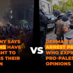 O duplo padrão da Alemanha em protestos pacíficos