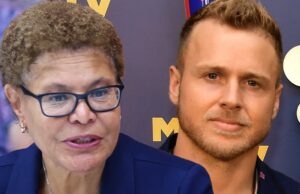 O estrategista do prefeito de Los Angeles critica Spencer Pratt depois que ele anuncia que está concorrendo Karen baixo Spencer Pratt getty 1