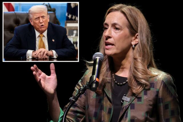 O governador eleito de NJ, Mikie Sherrill, promete colocar o estado na linha de frente do movimento anti-Trump
