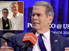 O insulto pornográfico de Scott Bessent a Gavin Newsom: ‘Aqueles eram para Alex Soros’ Scott Bessent fala em um evento do Politico.