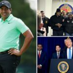 O jogador de golfe profissional venezuelano Jhonattan Vegas opina após Trump ordenar 'ataque em grande escala'