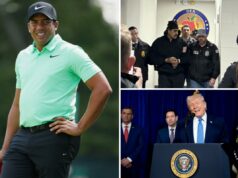 O jogador de golfe profissional venezuelano Jhonattan Vegas opina após Trump ordenar ‘ataque em grande escala’ O jogador de golfe profissional venezuelano Jhonattan Vegas opina após Trump ordenar 'ataque em grande escala'