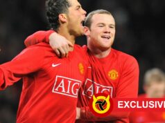 O melhor XI do Manchester United 2000-2025 votado pelos leitores do United In Focus no TalkingPoints Edwin van der Sar comemora