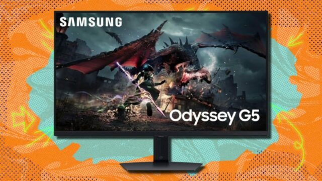 O monitor de jogos Samsung Odyssey G5 custa quase metade O monitor de jogos Samsung Odyssey G5 custa quase metade do preço – agora por apenas US$ 249,99