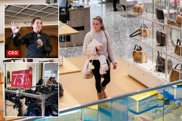 O pedido de falência da Saks Global pode ocorrer na terça-feira - mas o destino de imóveis valiosos está no ar
