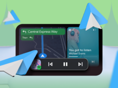 O recurso oculto do Android Auto que transformou completamente minha experiência de dirigir Logotipo do Android Auto flanqueado por ícones de polegar para cima e polegar para baixo.