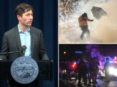 O prefeito Frey acusa o ICE de ‘causar o caos’ em Minneapolis depois que um migrante ilegal que emboscou um agente federal é baleado O prefeito Frey acusa o ICE de 'causar o caos' em Minneapolis depois que um migrante ilegal que emboscou um agente federal é baleado