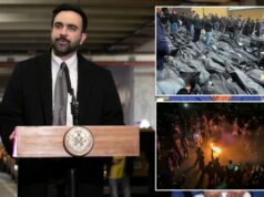 O prefeito Zohran Mamdani finalmente condena a forma como o regime iraniano lidou com os protestos após um silêncio assustador O prefeito Zohran Mamdani finalmente condena a forma como o regime iraniano lidou com os protestos após um silêncio assustador