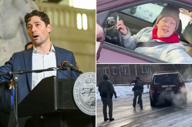 O prefeito de Minneapolis, Jacob Frey, rejeita novo vídeo de filmagem do ICE, diz que o agente 'saiu com passos rápidos'

