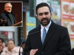 O prefeito de Nova York, Zohran Mamdani, encontra-se discretamente com Steven Spielberg dias após a posse AGORA de Mamdani fala em Jackson Heights, NY, em 7 de janeiro de 2026.