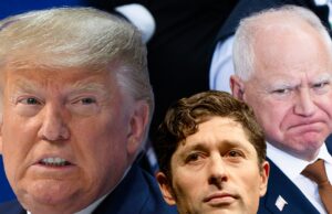 O presidente Trump culpa o governador Walz e o prefeito Frey pelo último tiroteio em Minnesota donald trump jacob frey tim walz principal getty