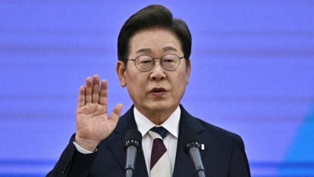 O presidente sul-coreano, Lee Jae Myung, respeita o princípio da China antes de se reunir com Xi Jinping
